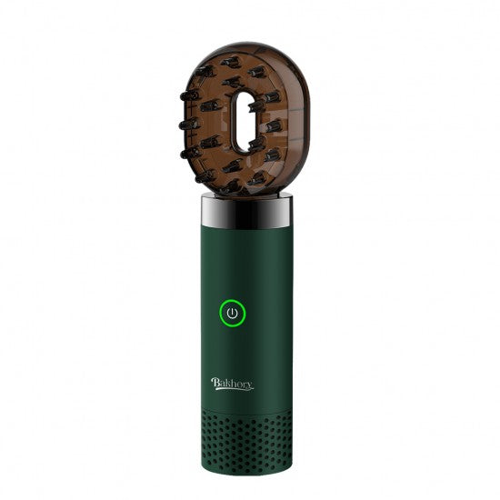 Electric Luxury Incense Burner With Hair Comb - Green